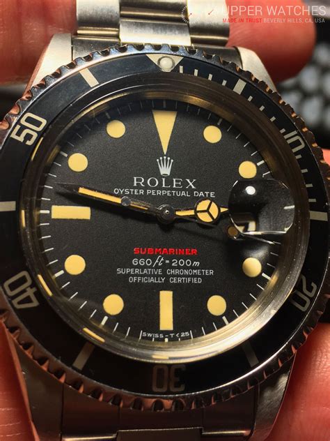 rolex submariner red 1680|rolex submariner 1680 price.